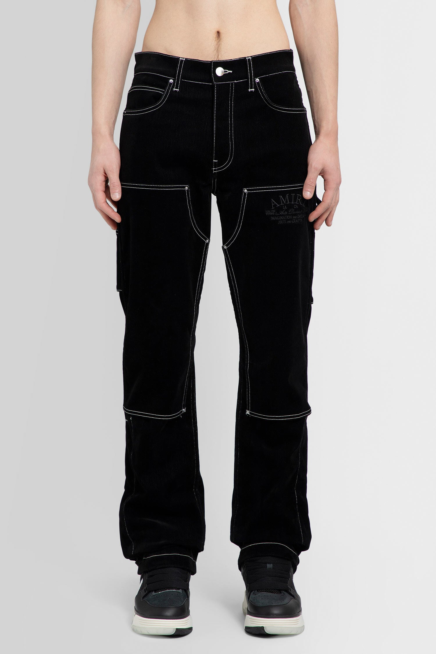 AMIRI MAN BLACK JEANS