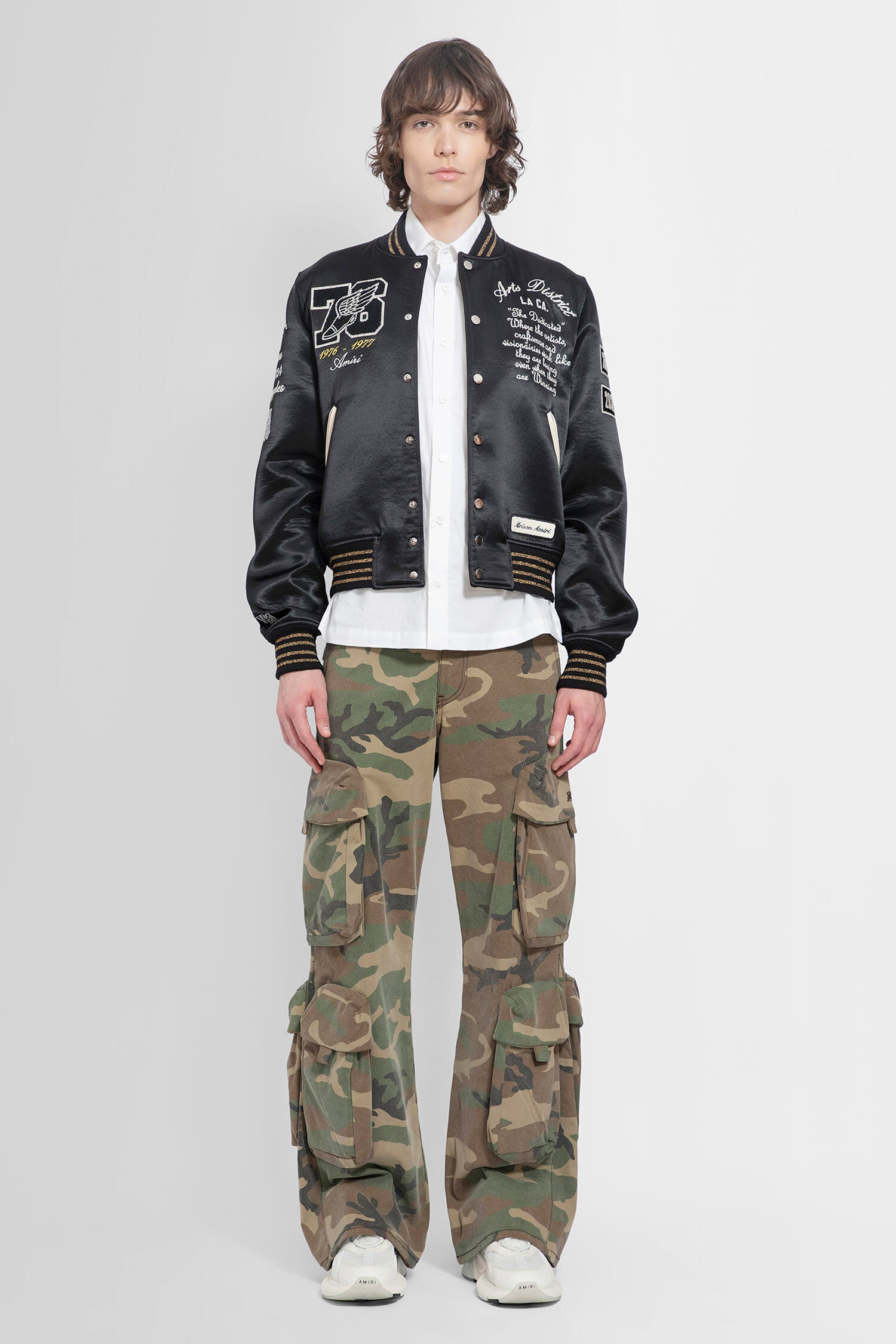 AMIRI MAN BLACK JACKETS