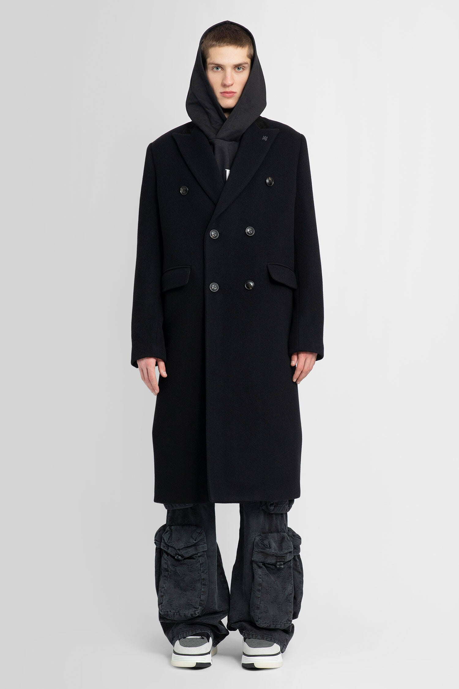 AMIRI MAN BLACK COATS