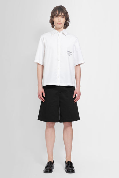 AMIRI MAN BLACK SHORTS & SKIRTS