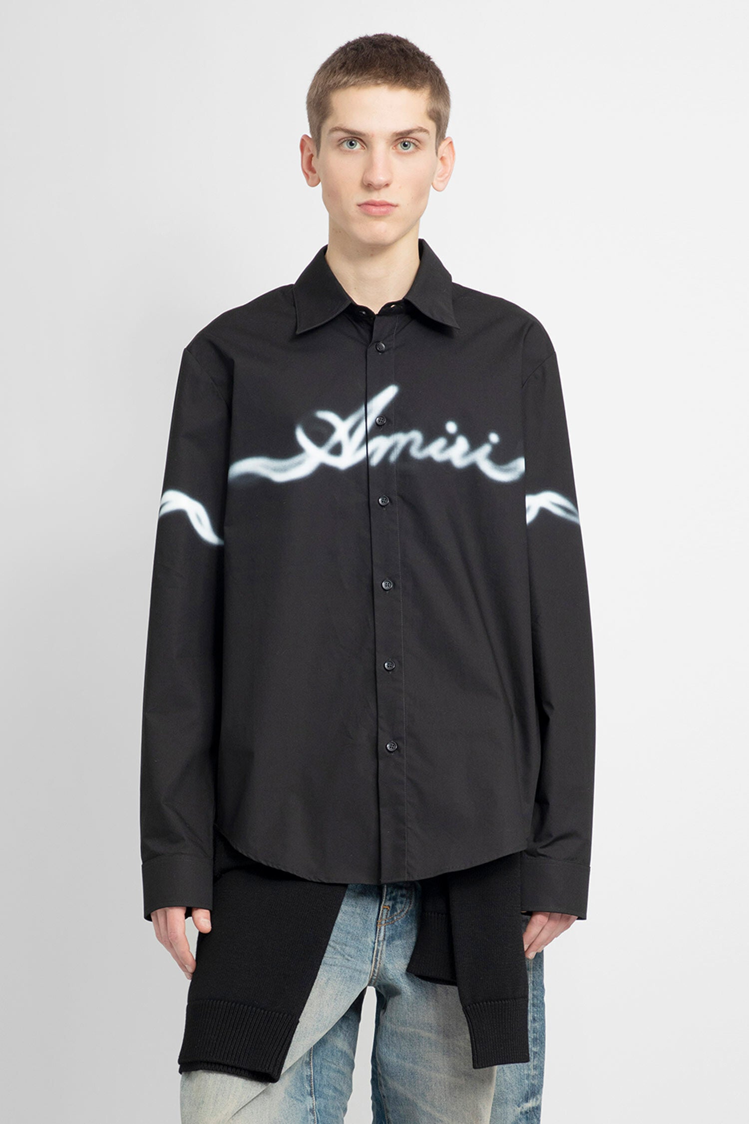 AMIRI MAN BLACK SHIRTS