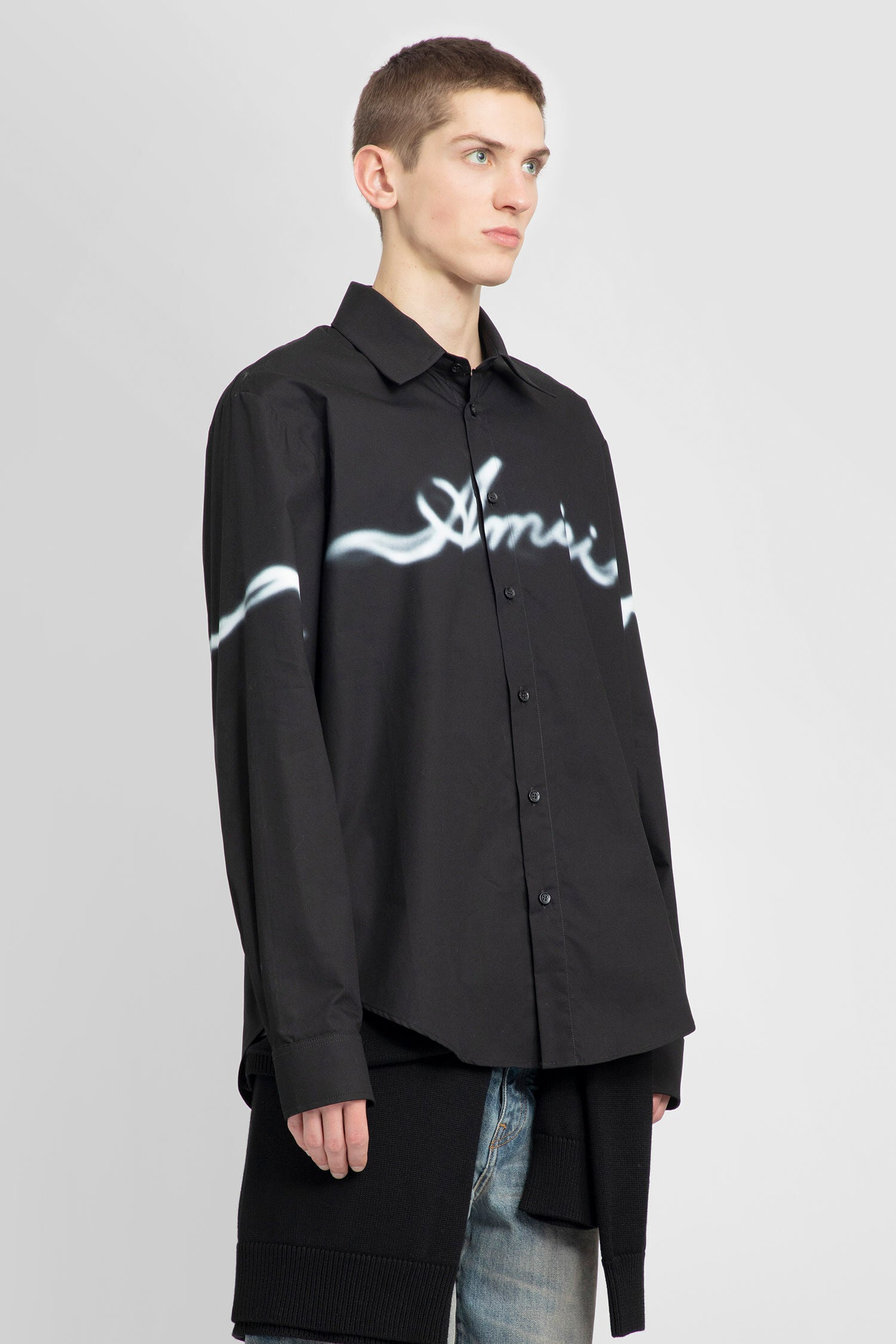 AMIRI MAN BLACK SHIRTS