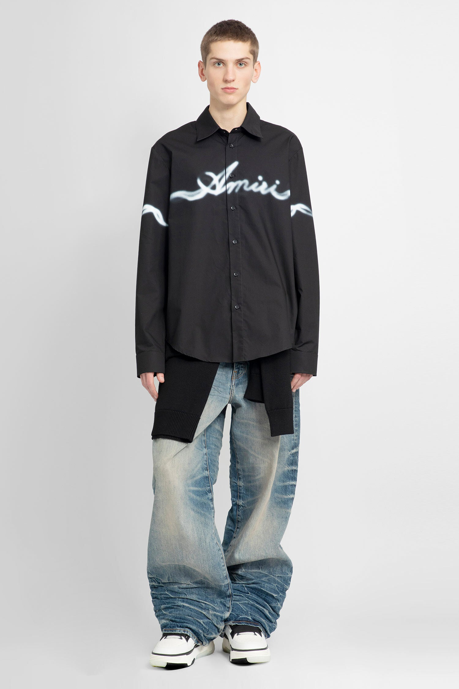 AMIRI MAN BLACK SHIRTS