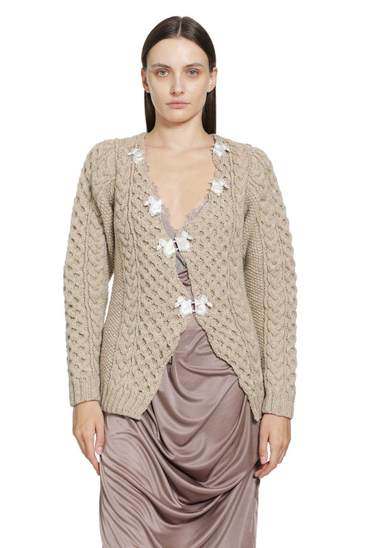 Chunky Wool Cardigan