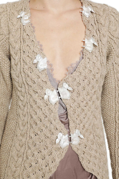 Chunky Wool Cardigan