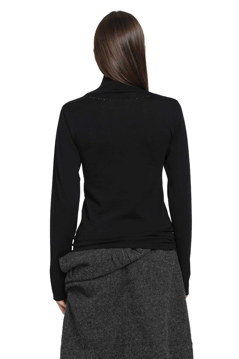 PILLINGS Wool Turtleneck Top woman