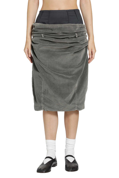 Corduroy Midi Skirt