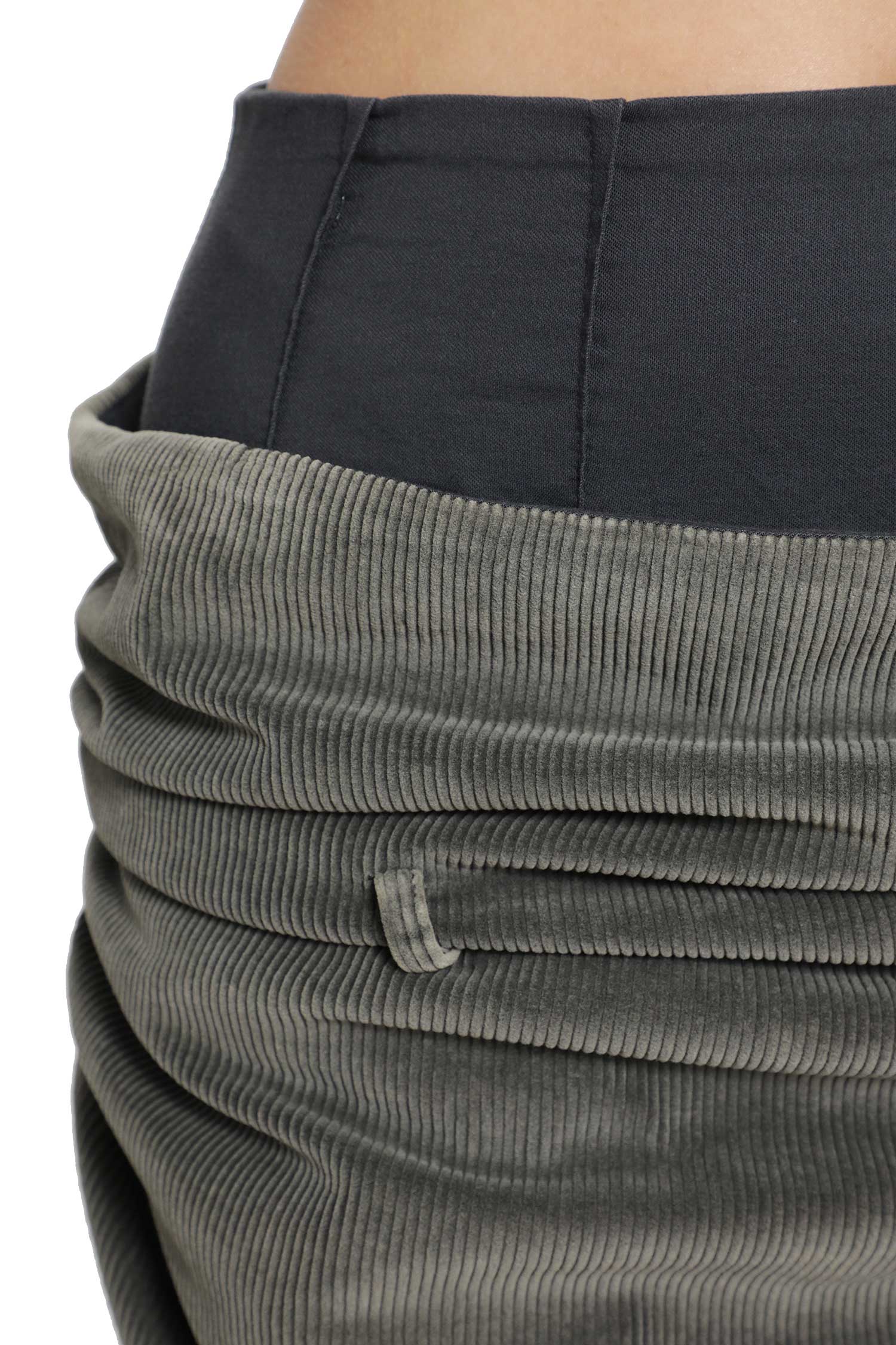 PILLINGS Corduroy Midi Skirt woman