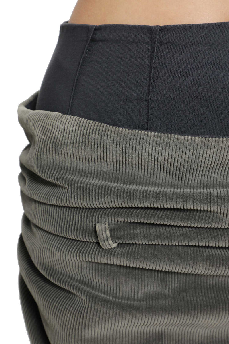 PILLINGS Corduroy Midi Skirt woman