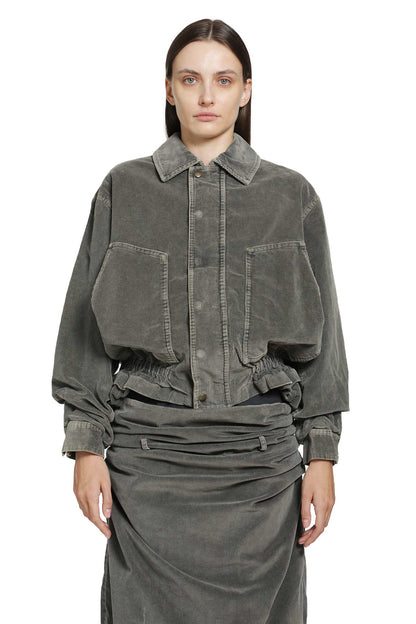 Corduroy Blouson Jacket