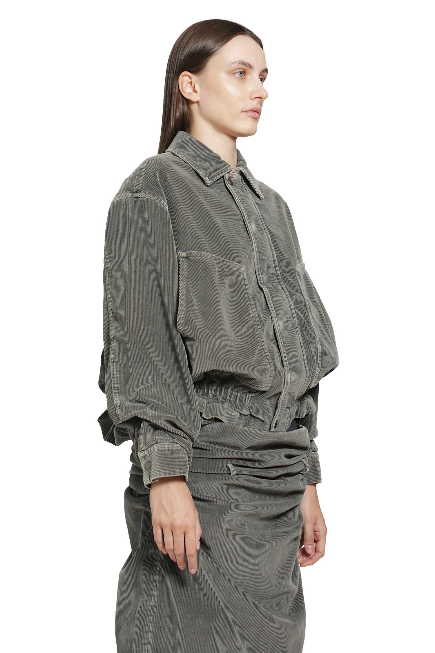 PILLINGS Corduroy Blouson Jacket woman