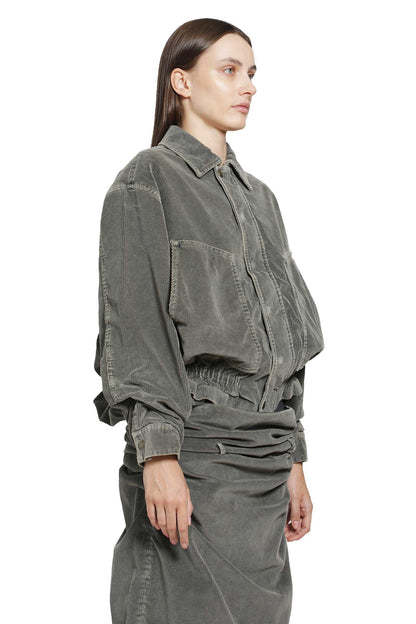 Corduroy Blouson Jacket