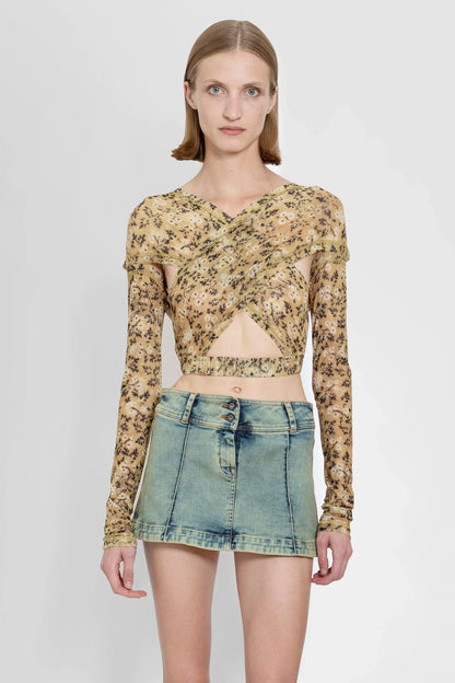 Antonioli KNWLS WOMAN YELLOW TOPS
