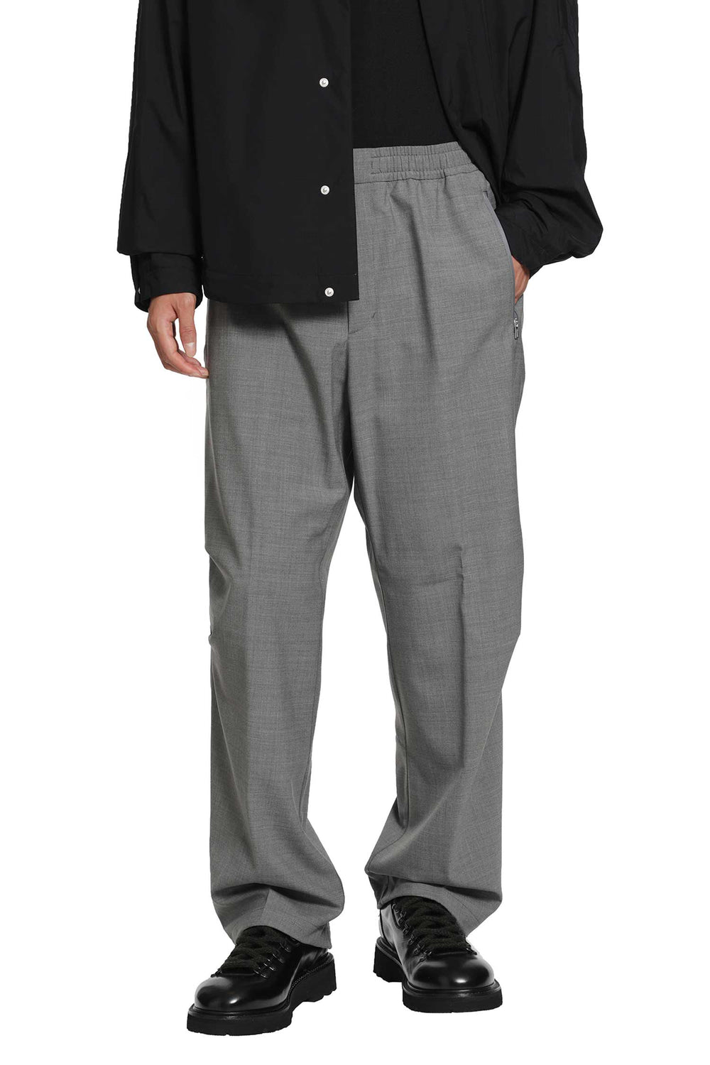 LAMINAR Nylon Wool Trousers man