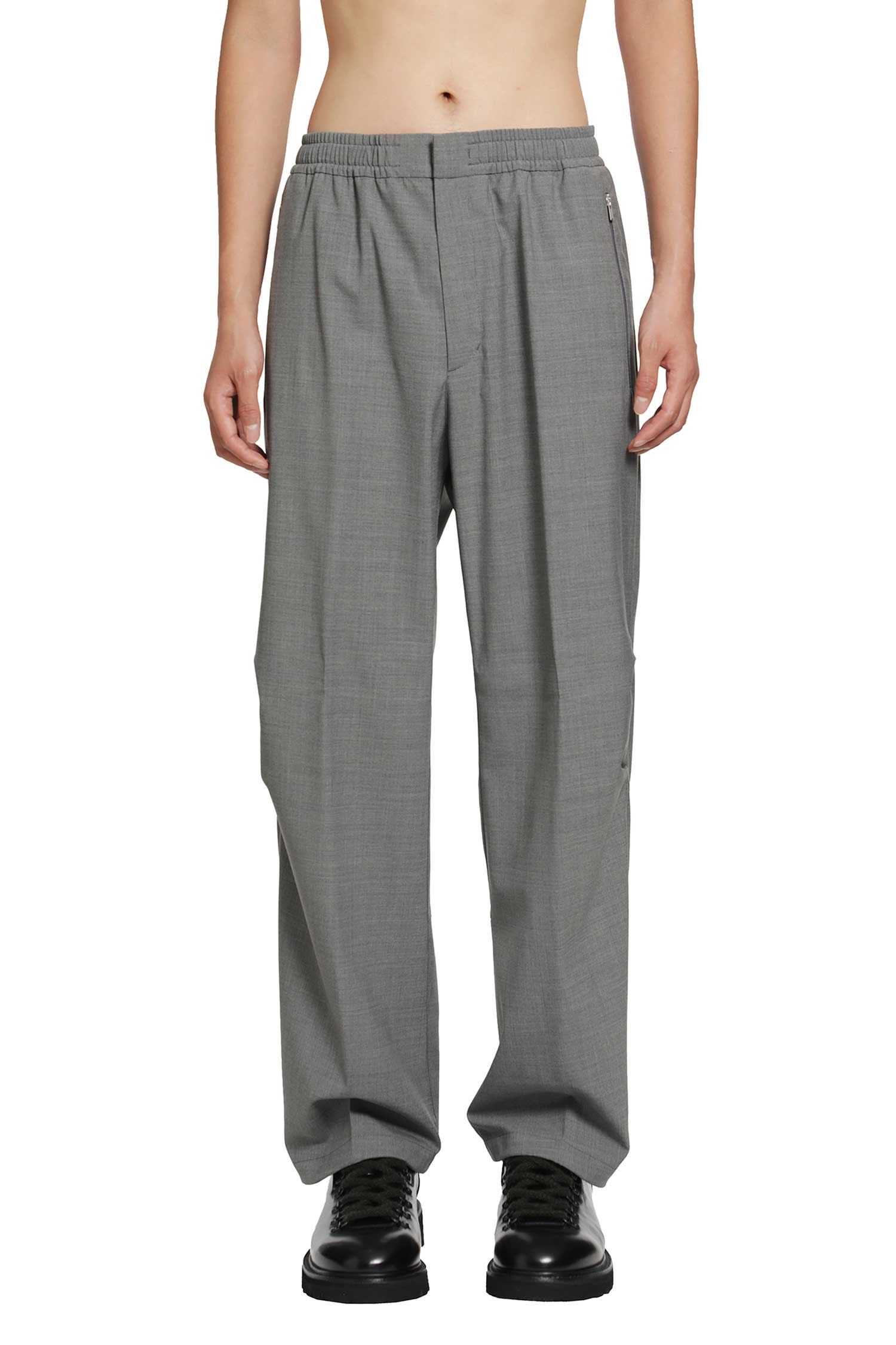 LAMINAR Nylon Wool Trousers man