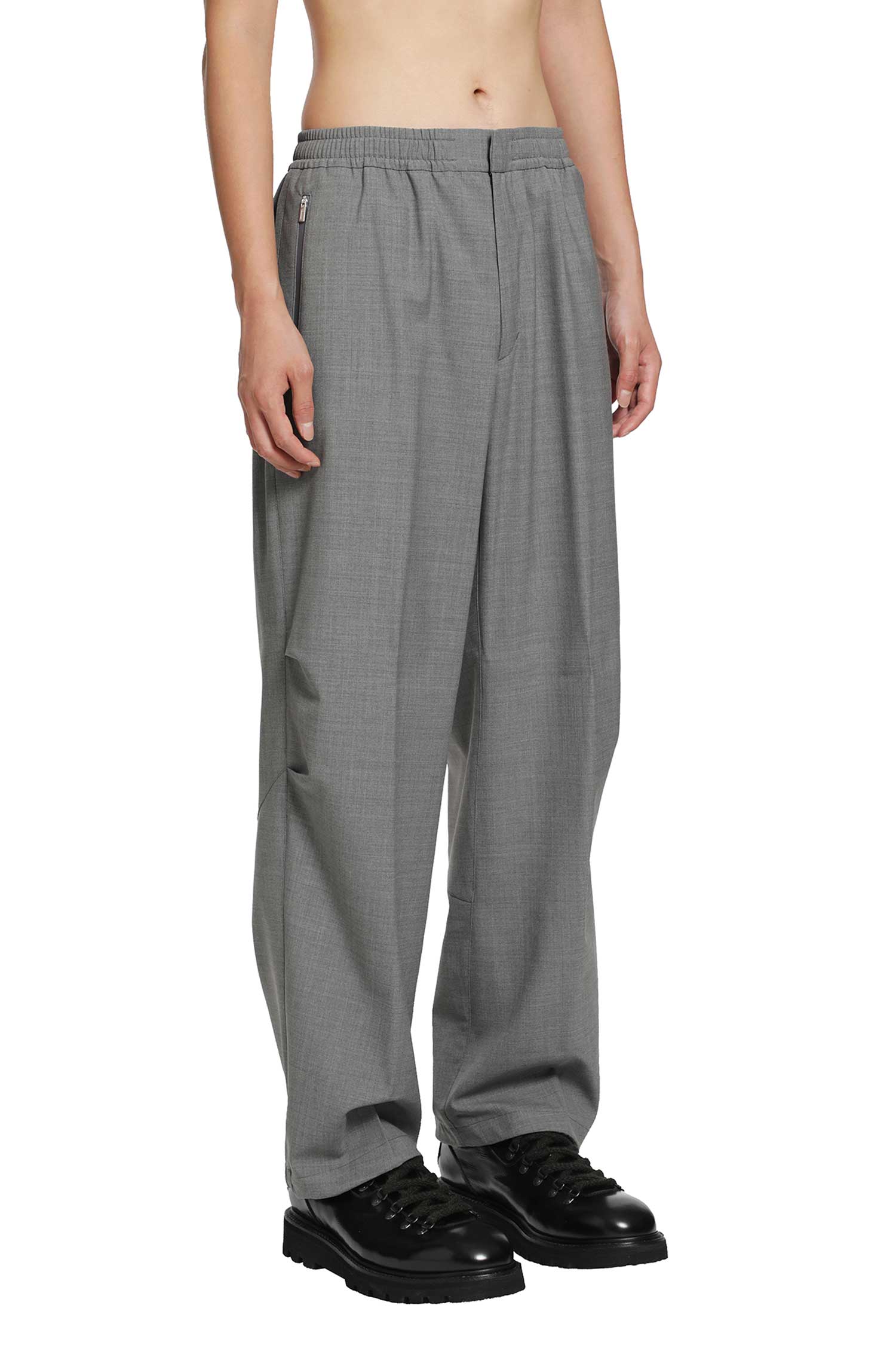 LAMINAR Nylon Wool Trousers man