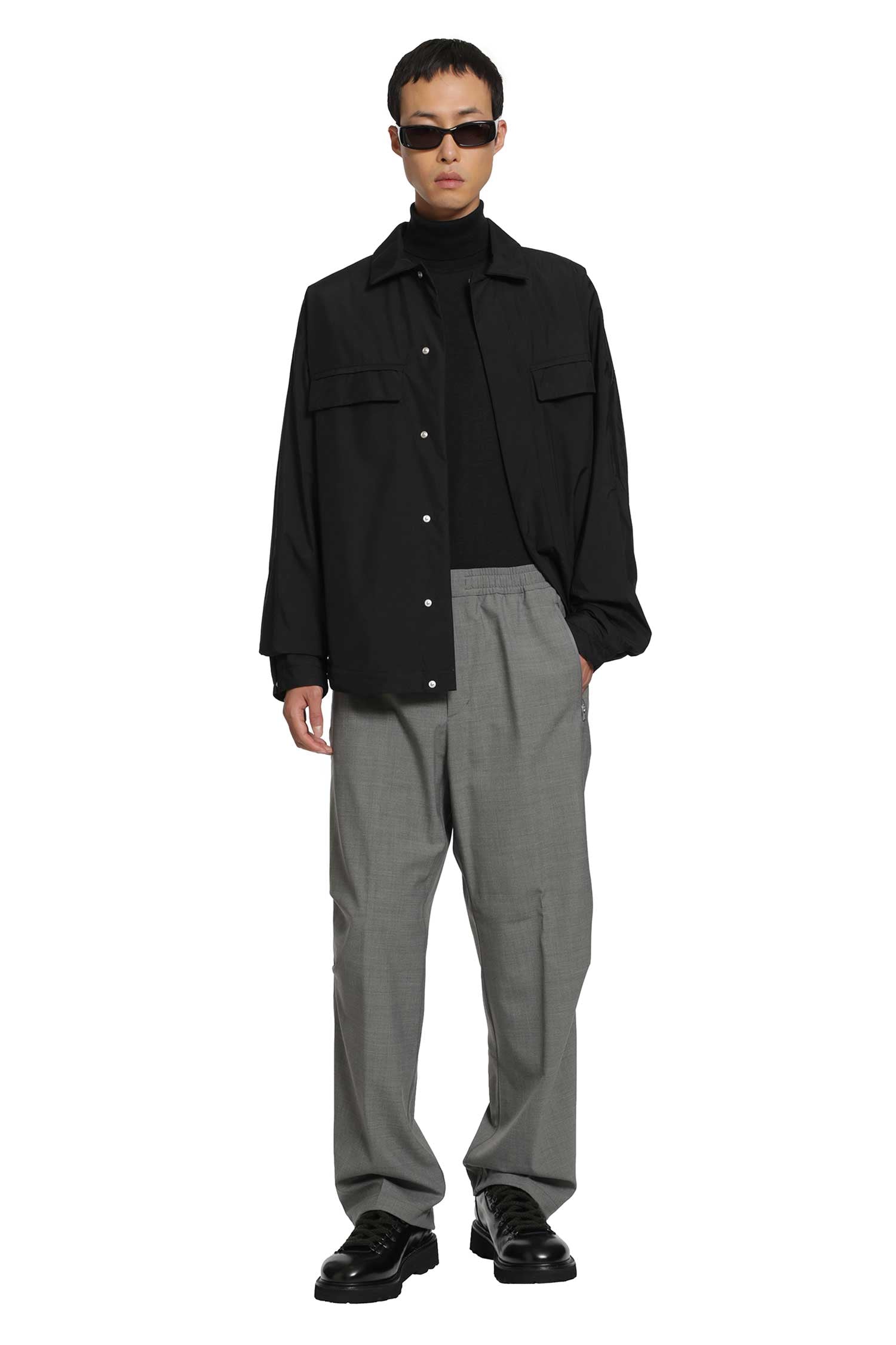 LAMINAR Nylon Wool Trousers man
