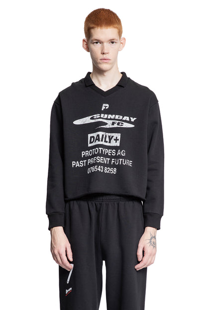Antonioli PROTOTYPES MAN BLACK SWEATSHIRTS
