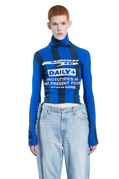 Antonioli PROTOTYPES MAN BLUE T-SHIRTS & TANK TOPS