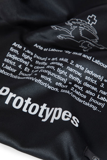 PROTOTYPES MAN BLACK CLUTCHES & POUCHES