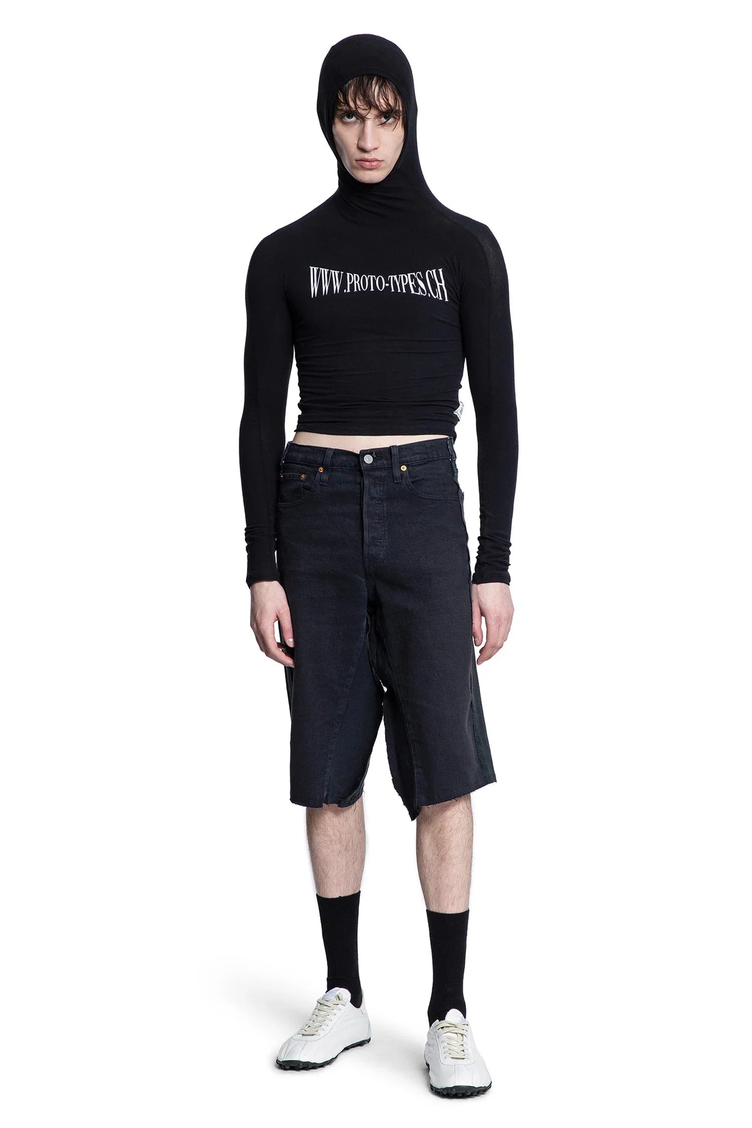 PROTOTYPES MAN BLACK SHORTS & SKIRTS - Antonioli.eu