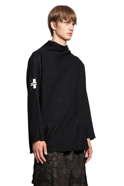 PROTOTYPES MAN BLACK KNITWEAR