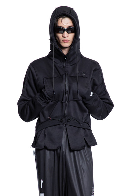 PROTOTYPES MAN BLACK SWEATSHIRTS