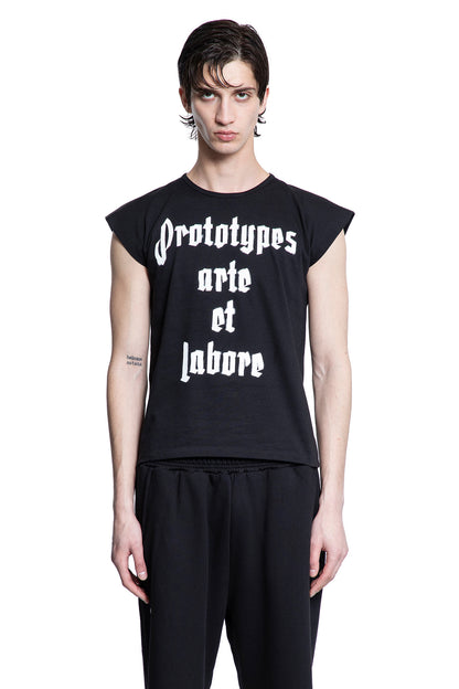 PROTOTYPES MAN BLACK T-SHIRTS & TANK TOPS