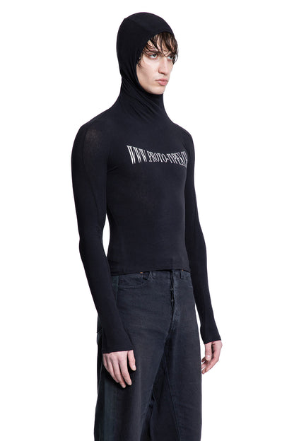 PROTOTYPES MAN BLACK SWEATSHIRTS