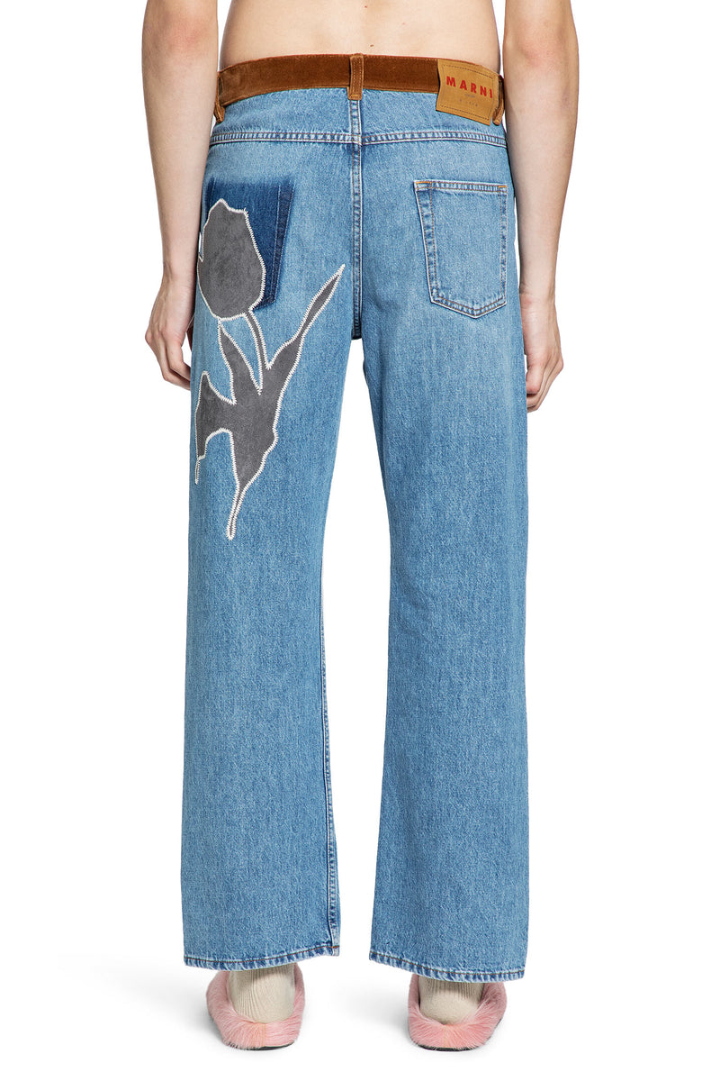 Cotton Straight Leg Pants