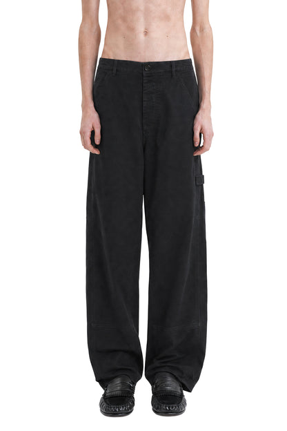 Cotton Loose Workwear Trousers