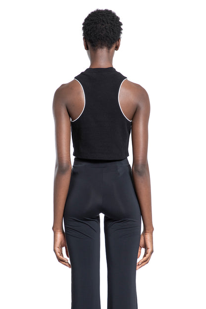 PALM ANGELS WOMAN BLACK TOPS