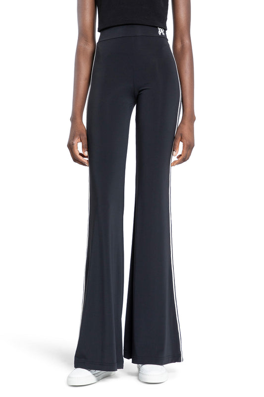 PALM ANGELS WOMAN BLACK TROUSERS