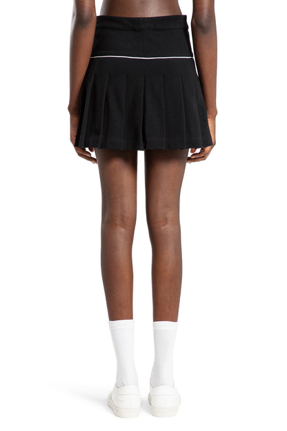 PALM ANGELS WOMAN BLACK SKIRTS