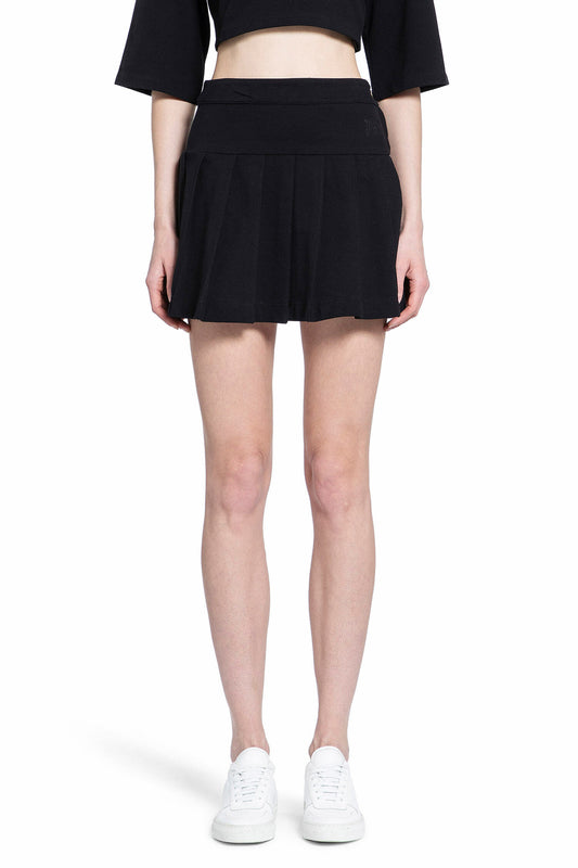 PALM ANGELS WOMAN BLACK SKIRTS