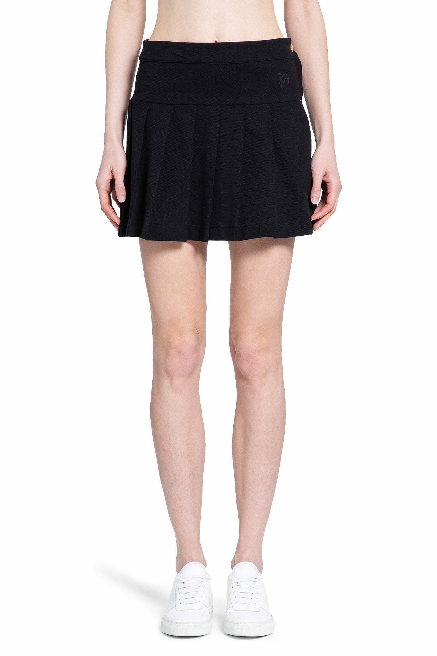 PALM ANGELS WOMAN BLACK SKIRTS