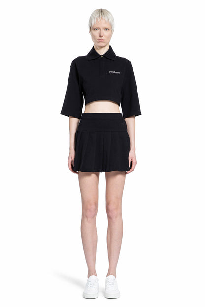 PALM ANGELS WOMAN BLACK SKIRTS