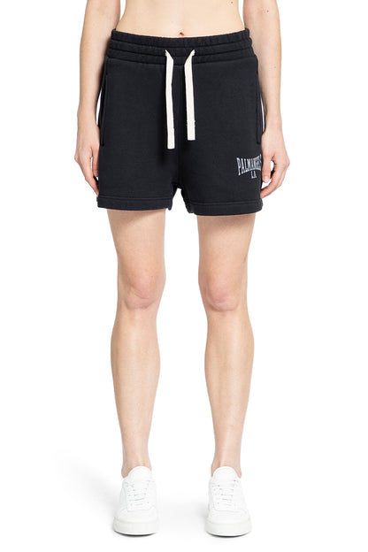 PALM ANGELS WOMAN BLACK SHORTS