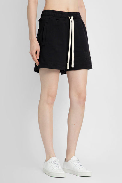 PALM ANGELS WOMAN BLACK SHORTS