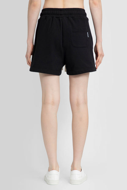 PALM ANGELS WOMAN BLACK SHORTS