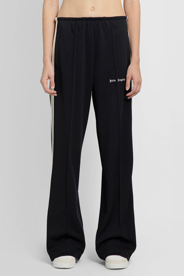 PALM ANGELS WOMAN BLACK TROUSERS