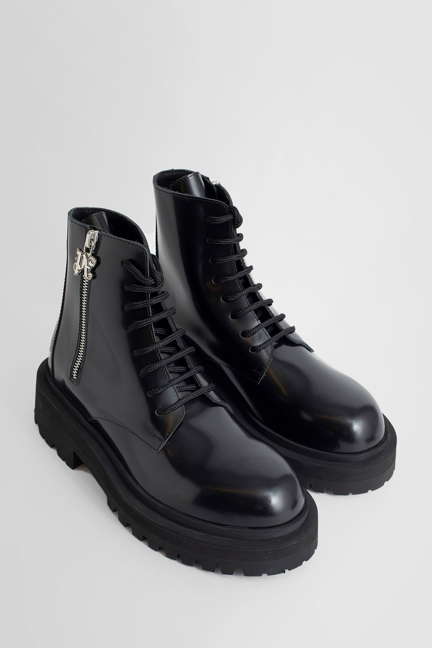 PALM ANGELS WOMAN BLACK BOOTS