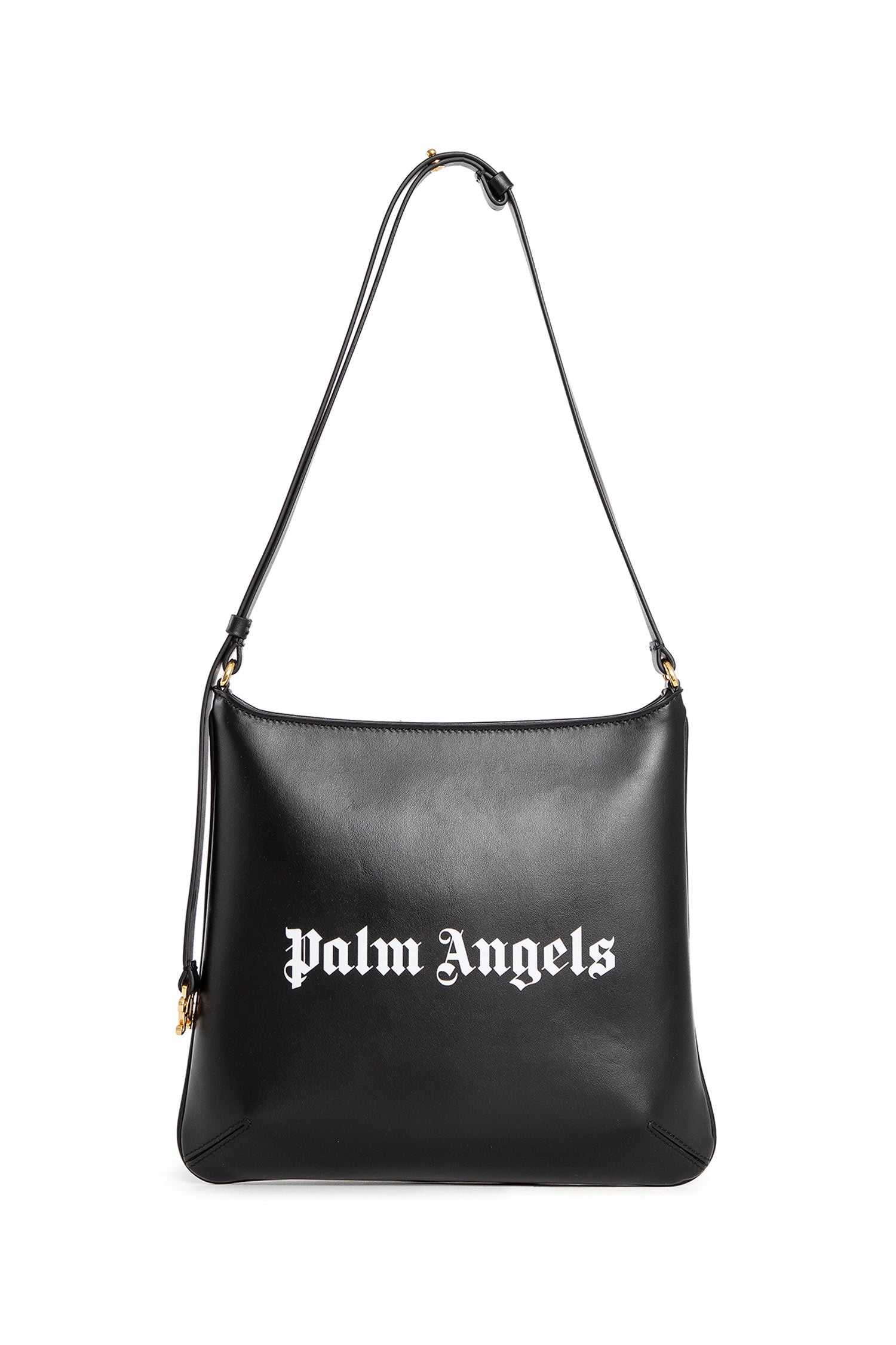 PALM ANGELS WOMAN BLACK SHOULDER BAGS