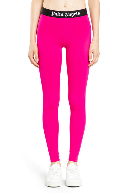 PALM ANGELS WOMAN PINK TROUSERS