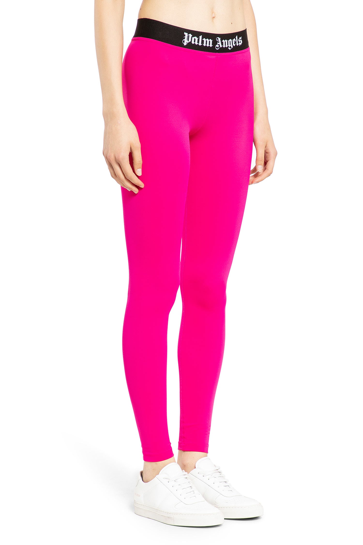 PALM ANGELS WOMAN PINK TROUSERS