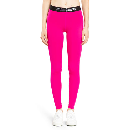 PALM ANGELS WOMAN PINK TROUSERS