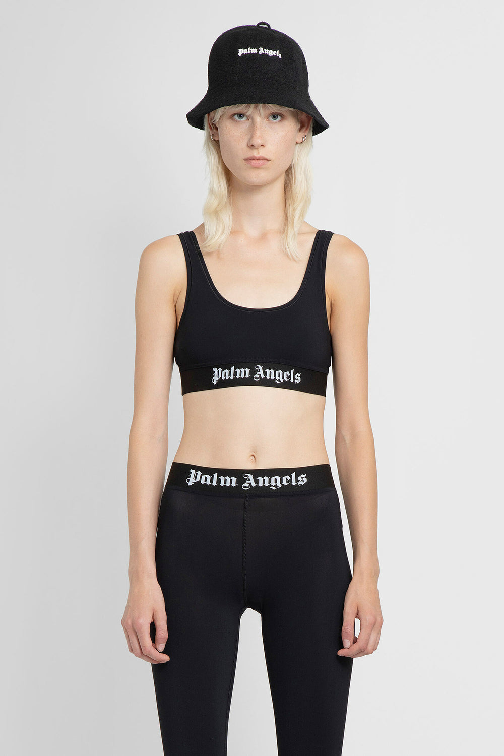 PALM ANGELS WOMAN BLACK TOPS