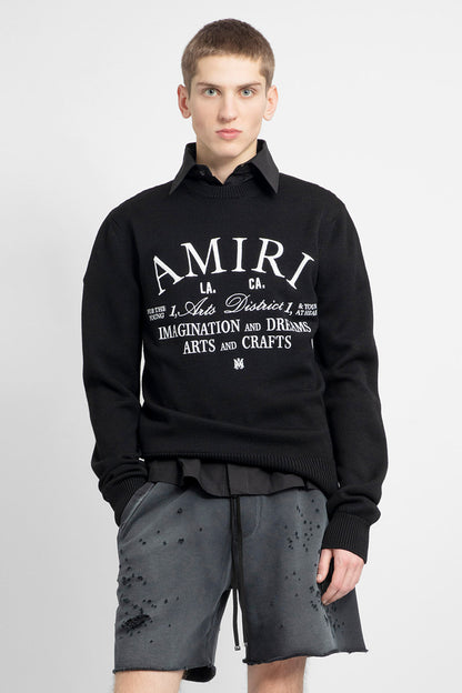 Antonioli AMIRI MAN BLACK KNITWEAR