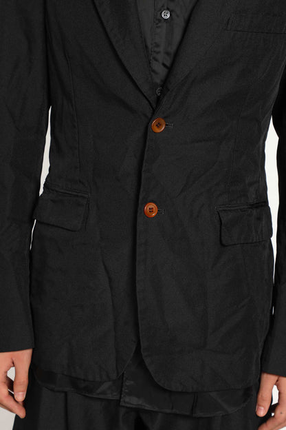 COMME DES GARCONS HOMME PLUS MAN BLACK JACKETS