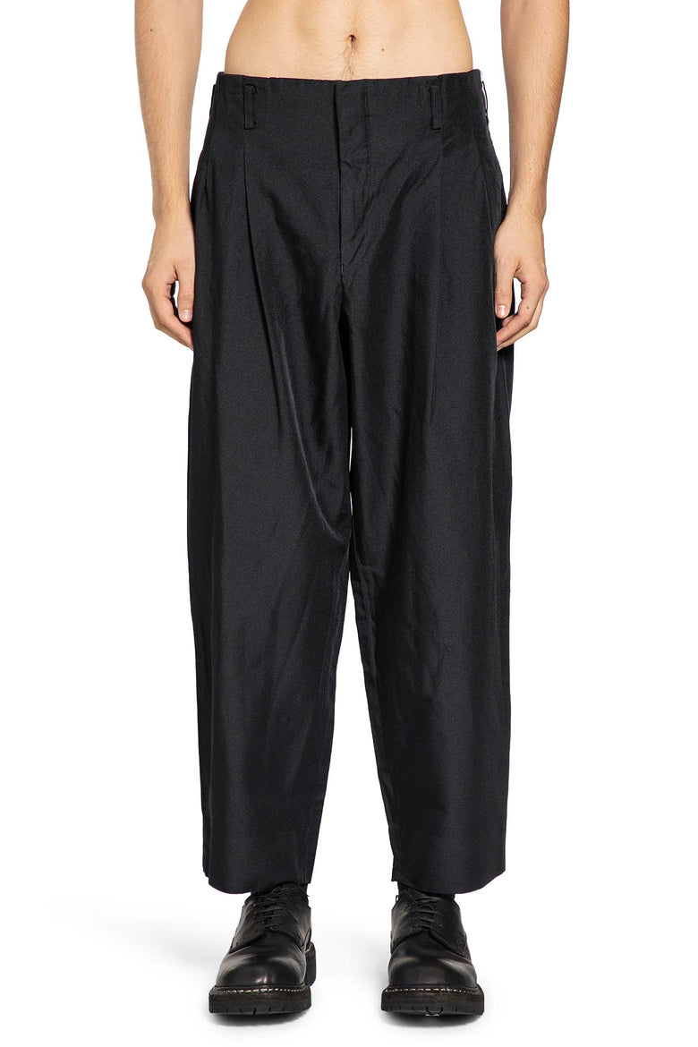 COMME DES GARCONS HOMME PLUS MAN BLACK TROUSERS